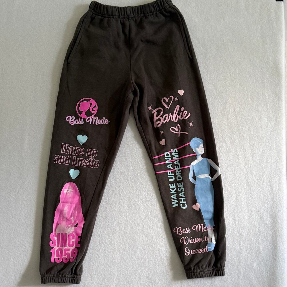 Barbie Girls Jogger Sweatpants Size 7/8 Barbie Pictures‎